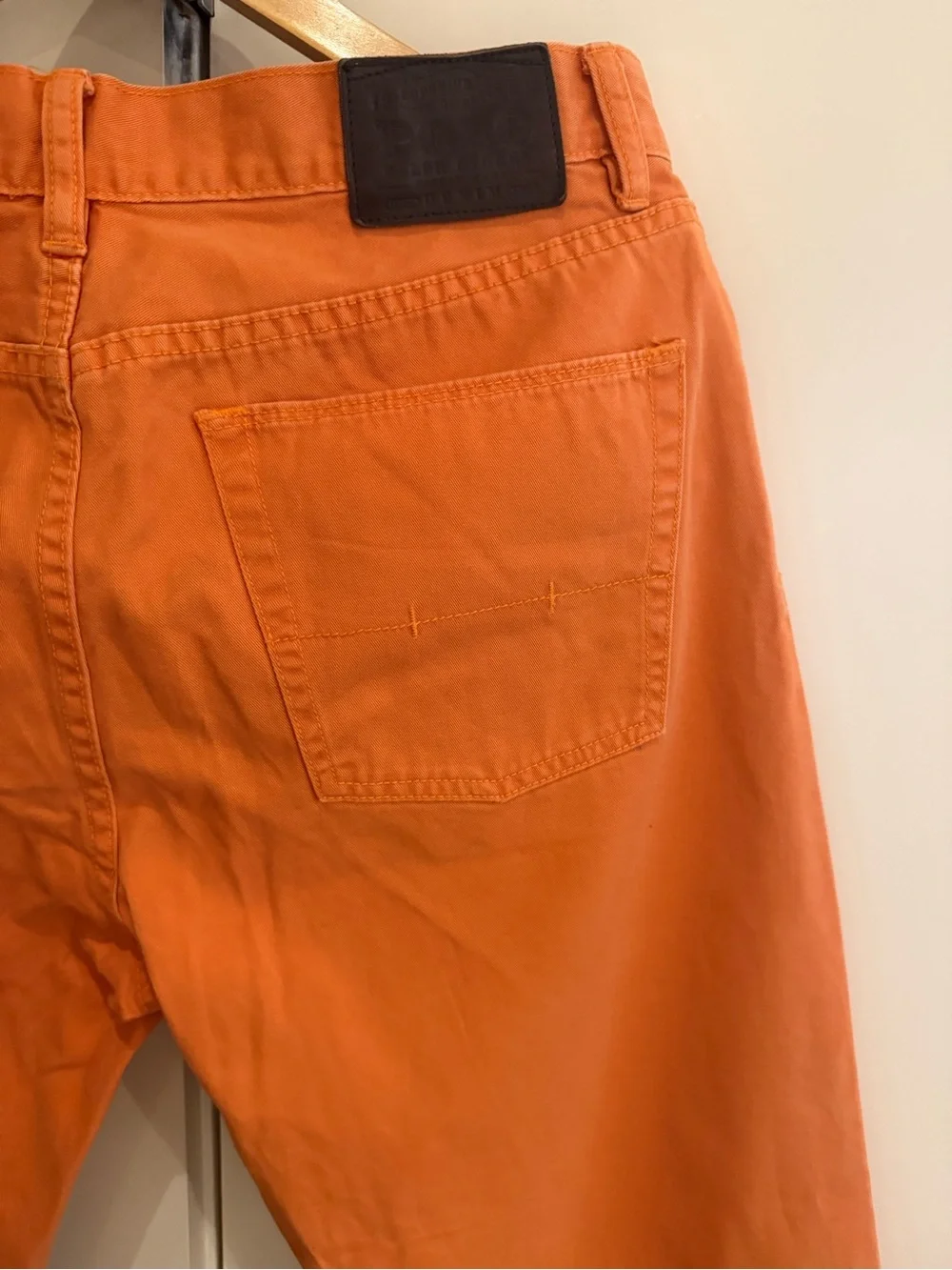 Polo by Ralph Lauren Straight Jeans in Orange